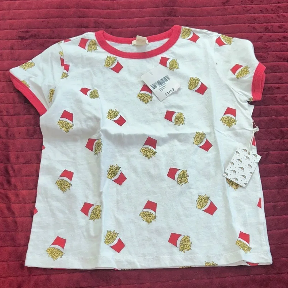 🍟 Forever 21 Ringer Tee French Fry 🍟 Fabulous!